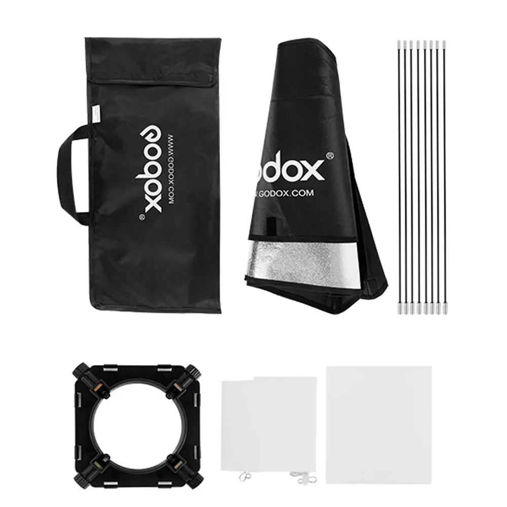 Восьмиугольный софтбокс Godox 31 5 &quot/80 см для фотостудии с универсальным креплением