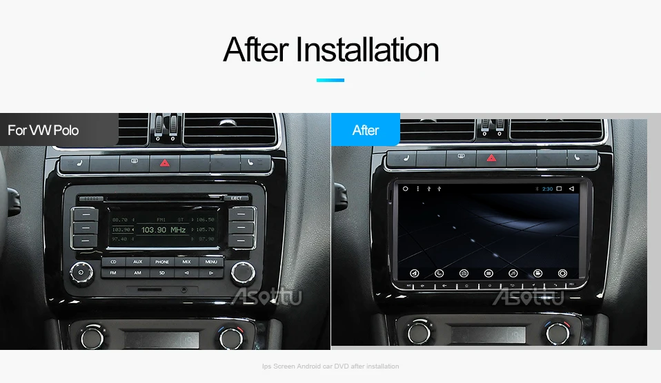 Top EU RU warehouse Asottu  CDZ9081 car dvd player  for Skoda Fabia octavia Superb Yeti Seat Rapid for vw golf tiguan polo passat CC 4