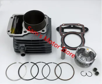 

63.5MM 197CM3 XY CG 200 Motorcycle Cylinder Kits With Piston And 15MM Pin
