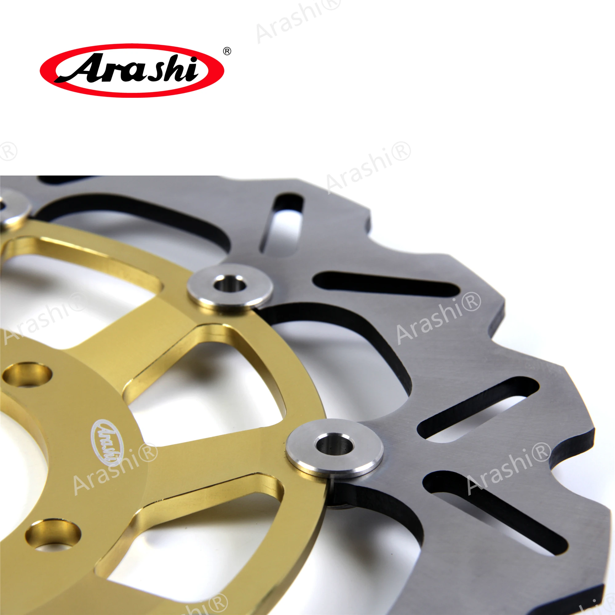 ARASHI 1 Пара CNC моторный велосипед плавающие передние тормозные диски ...