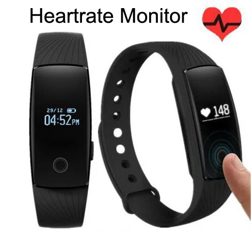 Hot ID107 Bluetooth Heart Rate Monitor Smartband ID 107 font b Smart b font Sport font