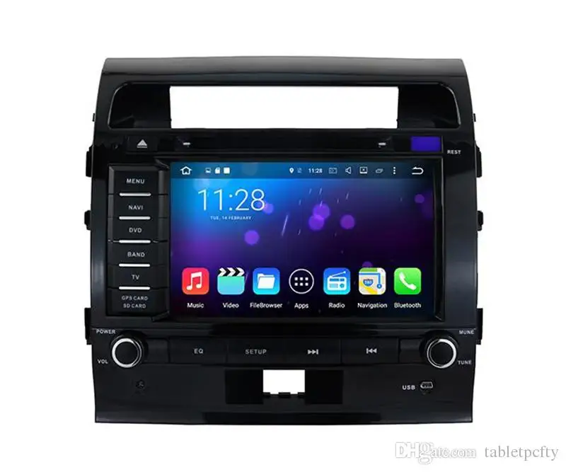 Clearance 8" Android Car DVD Player with TV/BT GPS 3G WIFI,Audio Radio Stereo,Car PC/multimedia headunit for TOYOTA LAND CRUISER 2008~2014 2