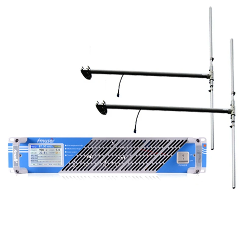 FMUSER 150W 350w 600w 1000w touch screen FM Transmitter (10)