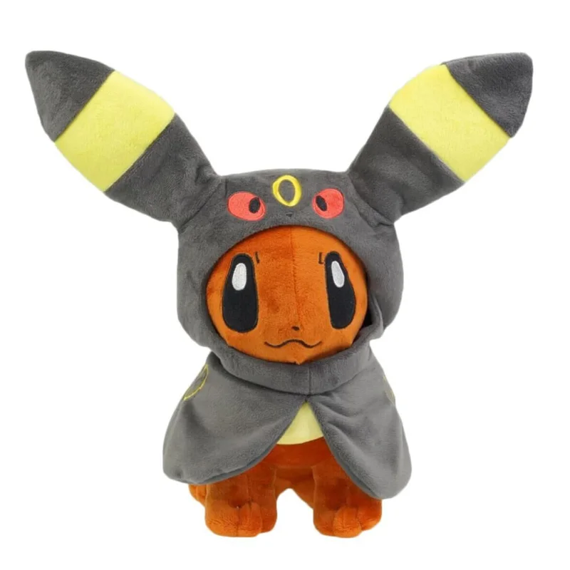 20 см 8 дюймов Аниме мультфильм Eevee пончо Umbreon Espeon Jolteon Vaporeon Sylveon flameon плюшевые куклы