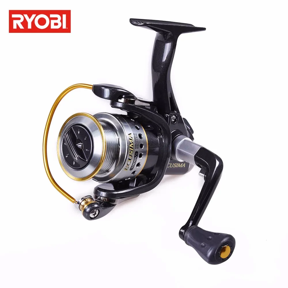 RYOBI ECUSIMA 6000/8000 5.0:1 Metal Spool Spinning Fishing Reel 4+1BB ...