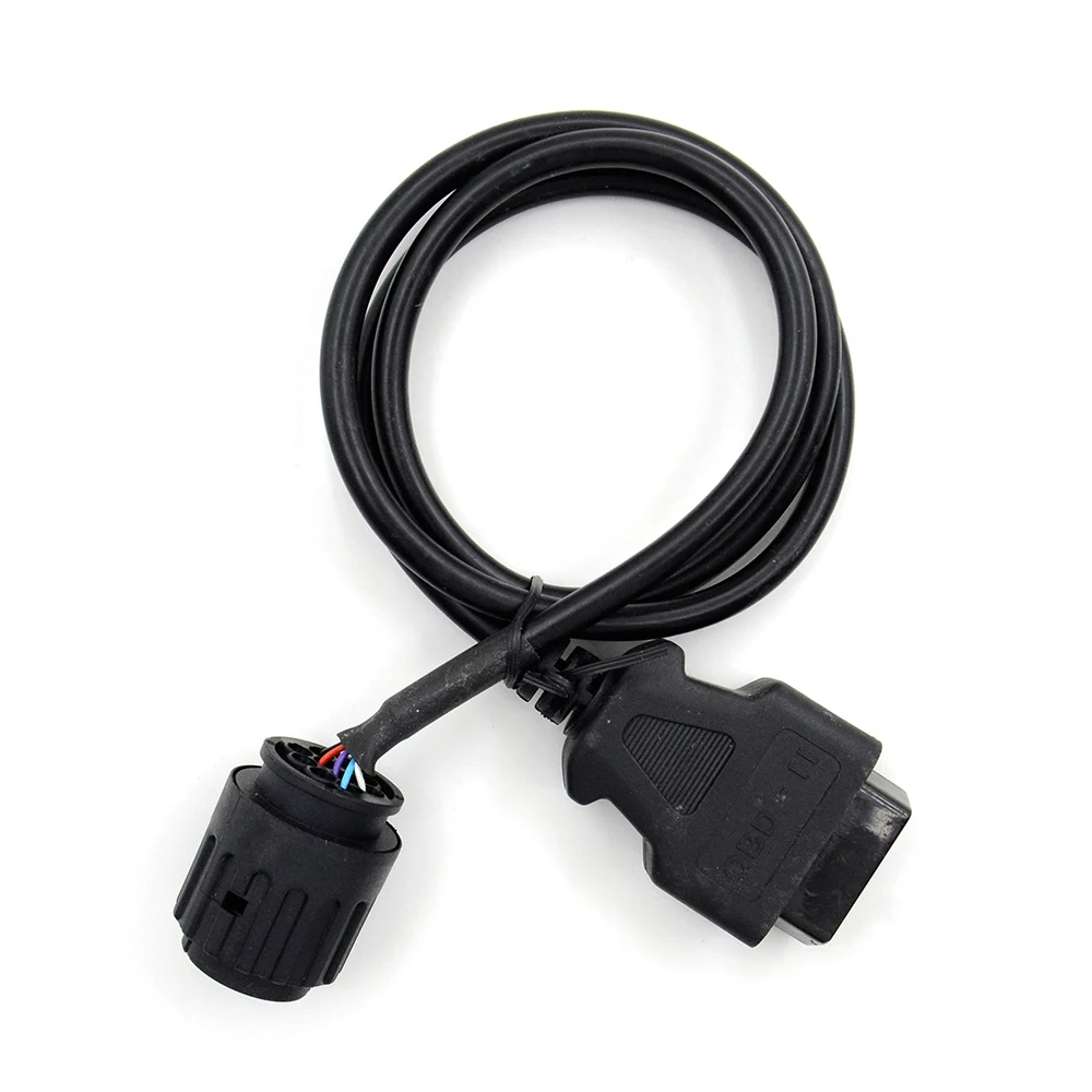 BMW ICOM D 케이블 오토바이 진단 케이블, BMW 10 핀 어댑터, 자동차 진단 도구 obd 16 핀 케이블