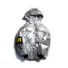 Couples Winter Hooded Jacket Men Fashion Casual Cotton Padded Loose Coat Male Thicken Warm Parkas Jacket Overcoat