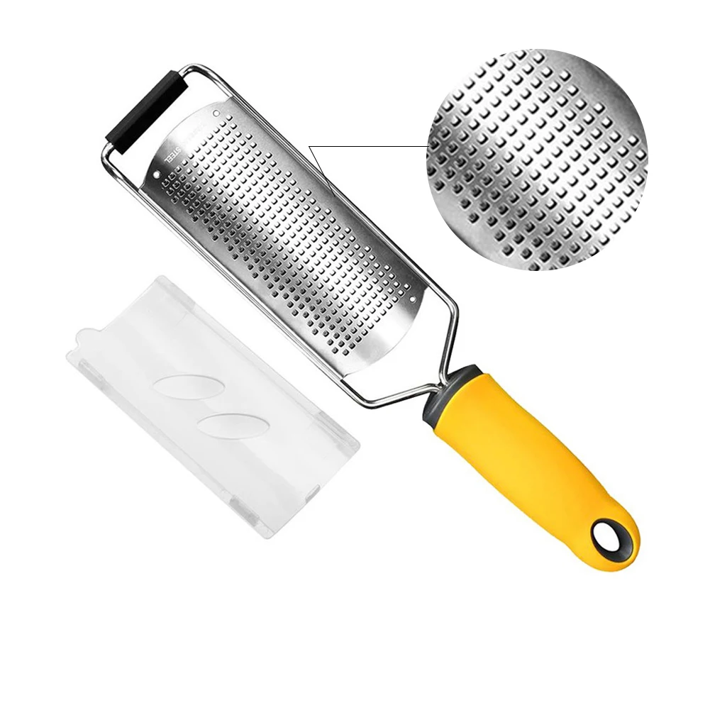 Hot Sale Best Fine Teeth Series Stainless Steel Multi-function Lemon Grater Cheese Planer New