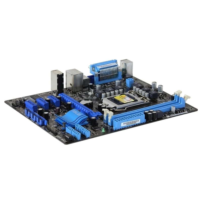 Для Intel H61 ASUS P8H61-M LX материнская плата DDR3 16GB Socket LGA 1155 настольная материнская плата uATX системная плата VGA USB2.0 SATA II б/у