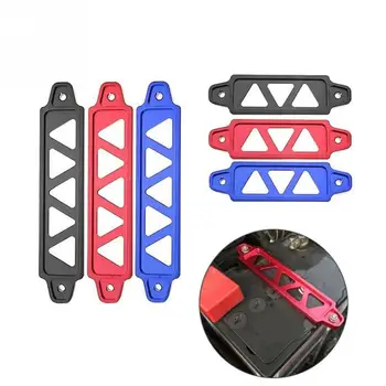 

Universal Car Battery Tie Down Brace Aluminum Alloy Mount Bracket Holder Brace Bar Car Modification Accessory