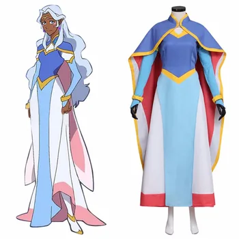 

Voltron: Legendary Defender Allura Cosplay costume Princess Allura Dress for Women Uniform Outfits Full Set