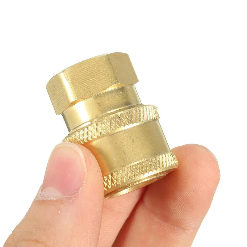 1/4'' Quick Release Pressure Washer Hose Connector Adaptor To BSP1/4 Female Accessories