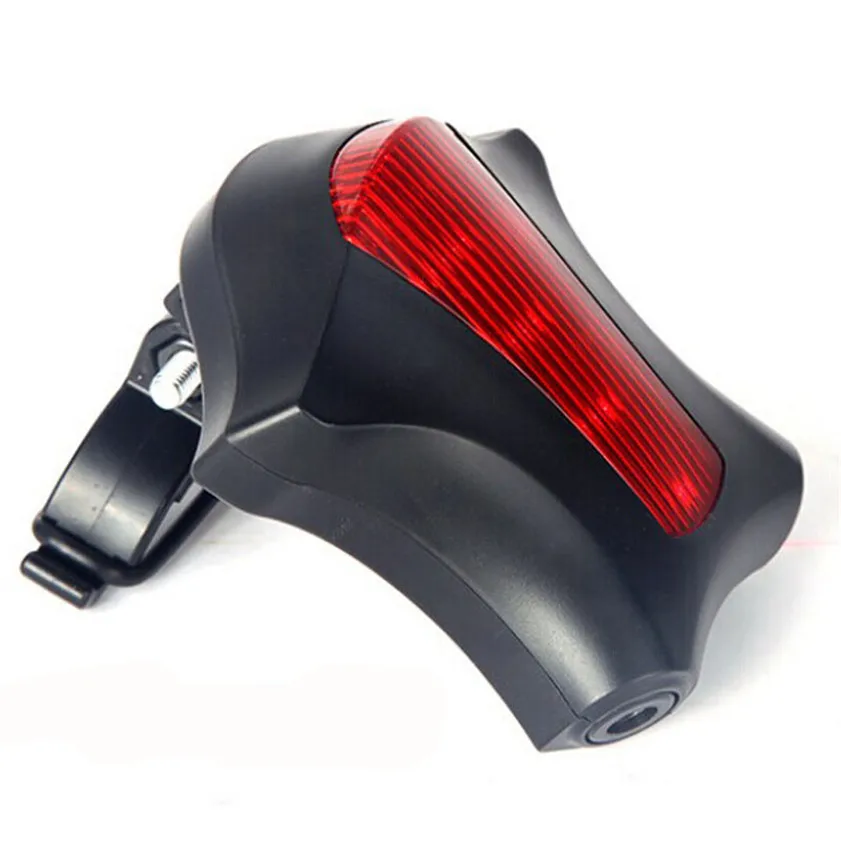 

High Quality Bicycle Rear Tail Safety Warning 5 LED+ 2 Laser Flashing Lamp Light