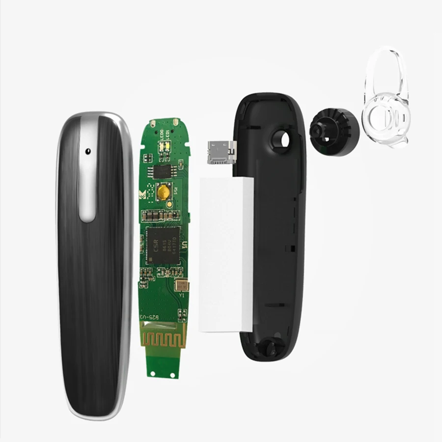 

CBAOOO Wireless Bluetooth Earphone Stereo Portable Headphones Bluetooth Headset Hands-free Earbud with Mic Case in Car for Phone