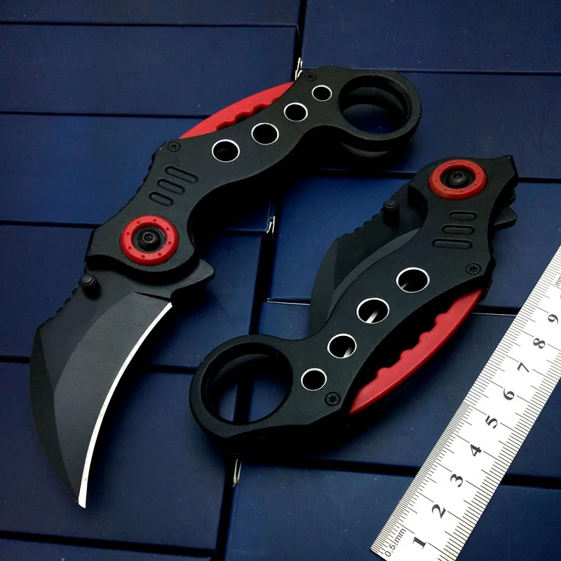 Тактический коготь CS GO Karambit Складной нож Открытый резак складные охотничьи ножи EDC инструменты с 440C Лезвие из нержавеющей стали