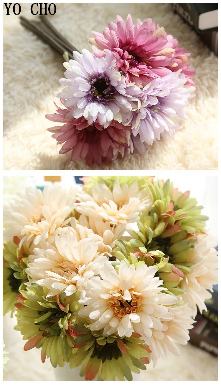Simulation flower gerberajamesonii bouquet12