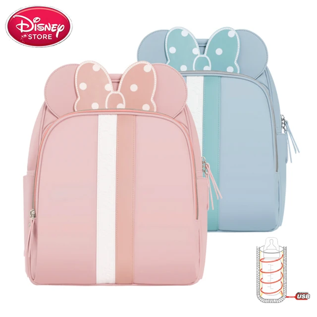 Cheap Disney Minnie Diaper Bag Multifunction Backpack Baby Care Stroller Nursing Nappy Bag for Mummy with USB Bottle Insulation Bags Cheap Disney Minnie Diaper Bag Multifunction Backpack Baby Care Stroller Nursing Nappy Bag for Mummy with USB Bottle Insulation Bags