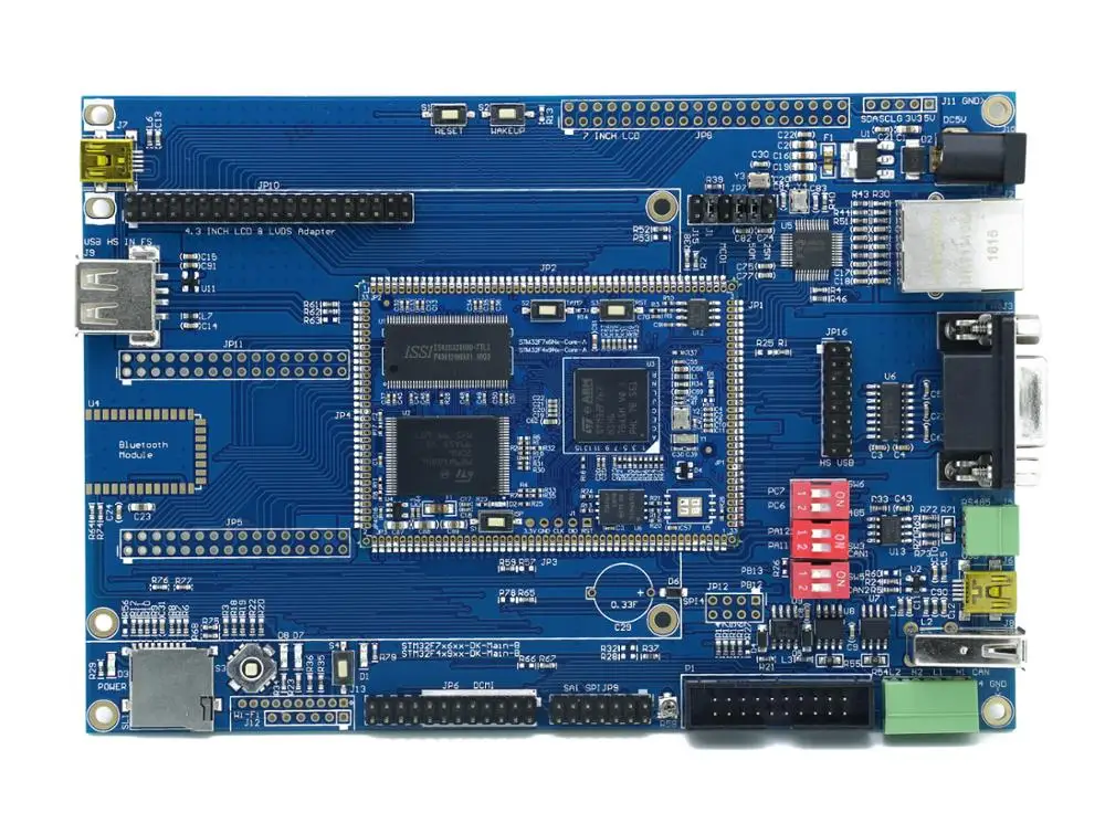 Для базовой платы STM32F767NI + основная плата JPEG аппаратный кодек с поддержкой MJPEG video