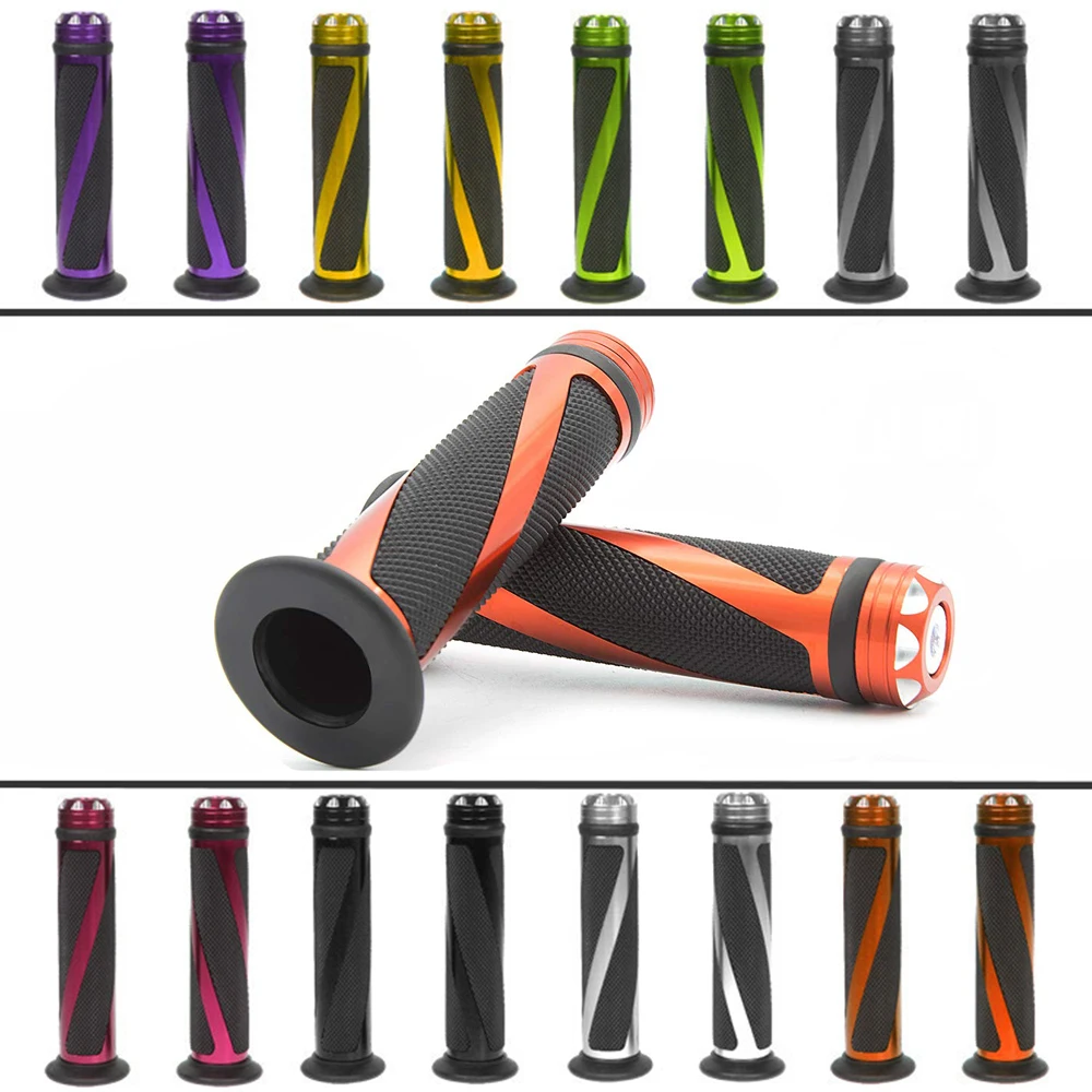 

22mm 7/8" Universal Motorcycle Handle Hand Grip Handlebar Grips For Honda Hornet 600 CB 600F 900F 250F 300F 650F X4 CBF600 BMW