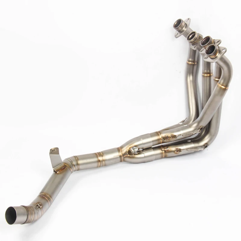 For Kawasaki Z900 Exhaust Pipe Muffler with Stainless Steel/Titanium Alloy Front Middle Set Link Pipe - - Racext 27