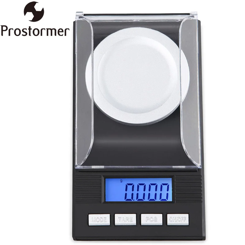 Prostormer Electronic Digital Pocket Scale Gram 0.001g High Precision Jewelry Scale LCD With Backup Light Weight Scales D33 Prostormer Electronic Digital Pocket Scale Gram 0.001g High Precision Jewelry Scale LCD With Backup Light Weight Scales D33