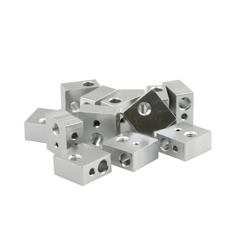 

4 Pcs Metal Heating Block Aluminum Heater for Makerbot MK7 MK8 3D Printer Extruder Hot End QJY99