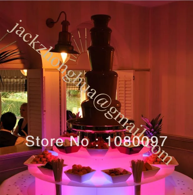 110v 220v Electric 7 tires 103cm height chocolate fountain fondue Chocolate Fountain Machine Chocolate melting furnace