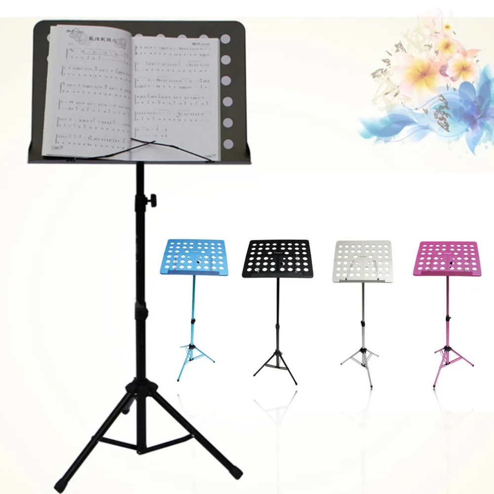 

Flanger Muticolor Foldable Music Aluminum Alloy Tripod Stand Holder With Soft Case Free Shipping support Russian Local Delivery