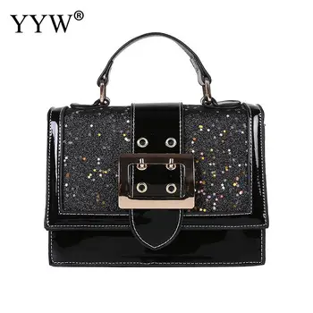 

Sequin Pochette Femme Vintage Handbag Women Top Handle Hand Bags For Women 2019 Black Ladies Shuolder Crossbody Bolsa Feminina
