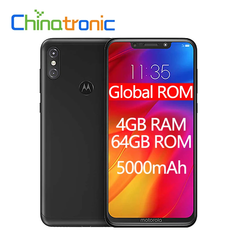 

Original Motorola MOTO P30 Note XT1942-1 4G 64G Snapdragon 636 Mobile Phone 6.2"2246x1080 Dual rear cameras 5000mAh BT5.0