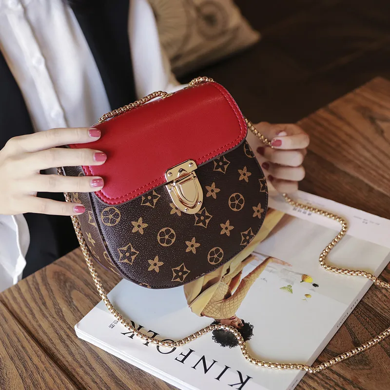 

Chain Shoulder bags for women 2019 Luxury Handbags Women Bags Designer Famous Brands Messenger Ladies Leather Handbag Sac A Main
