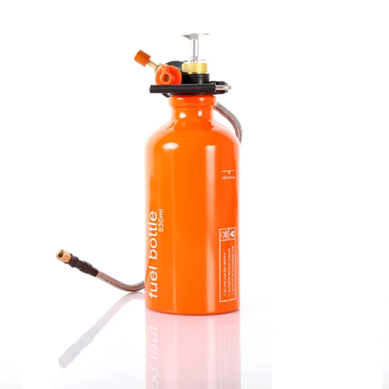 

530ml/750ml Camping Petrol Bottle Kerosene Diesel Bottle Alcohol Liquid Gas Fuel Bottle Storage for Outdoor Picnic