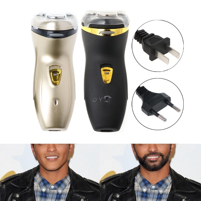 

Electric Shaver Beard Razor Men Rechargeable Washable Cordless 3D Triple Rotary