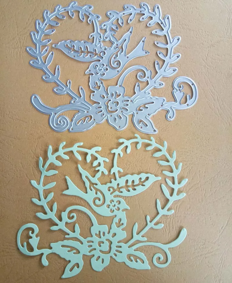 Bird heart vine DIY Metal Cutting Dies Scrapbooking Album Photo Embossing Crafts Paper Cards Envelo - 32988990380