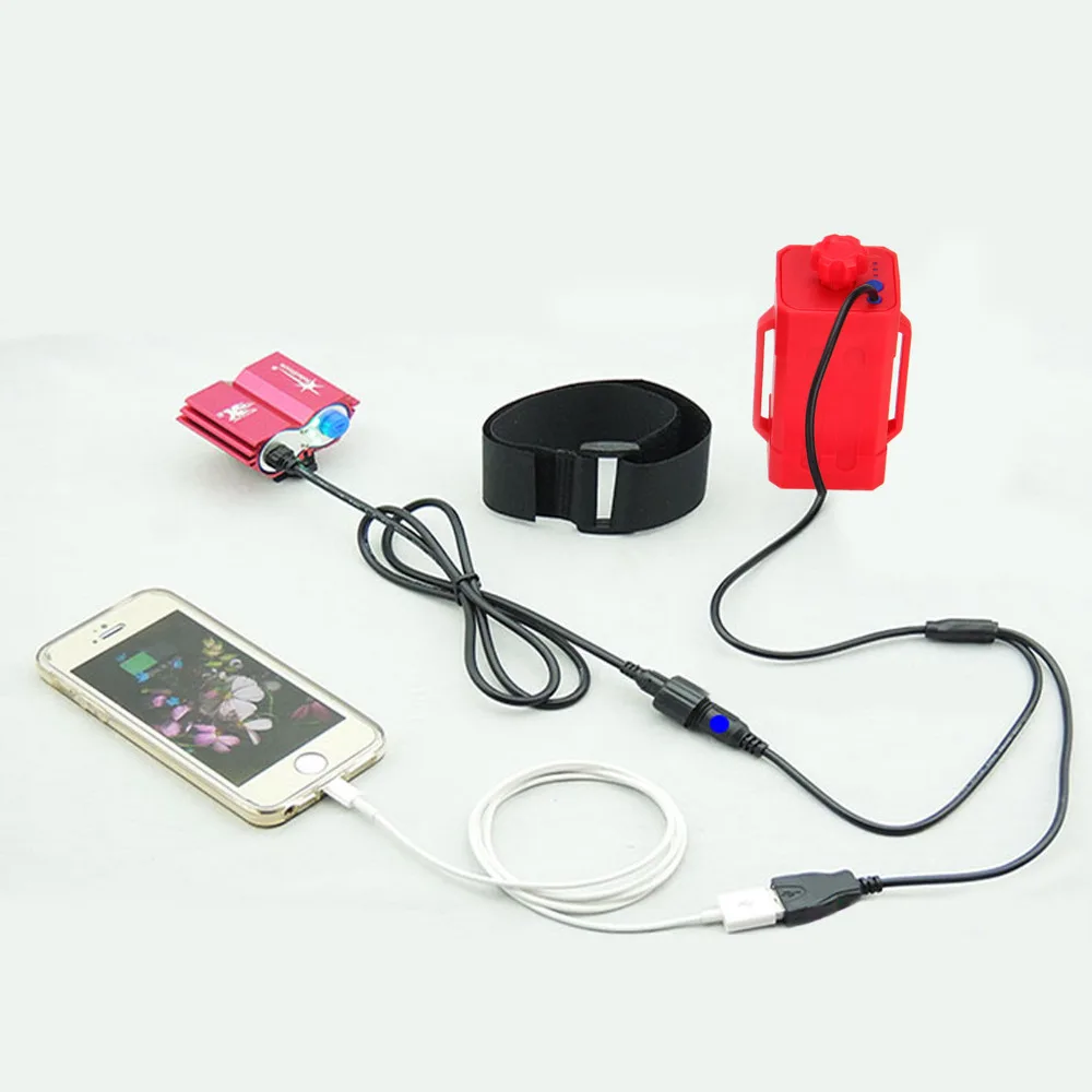 Top Power Battery Storage Case Box Waterproof 4x 18650 Battery Case Holder For Bike LED Light Newly(no battery) 4