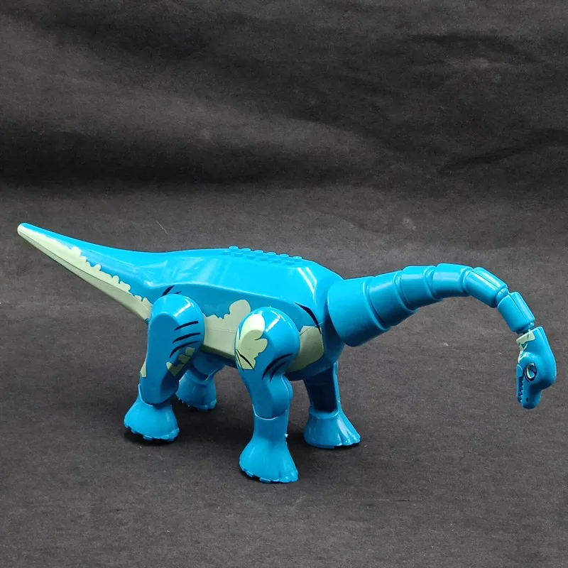 

Jurassic World Park Dinosaurs Spinosaurus Indoraptor Diplodocus Figures Building Blocks Bricks Learning Toys For Children Gift