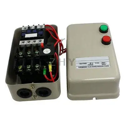

3.2-5A 3 HP Three Phase Magnetic Starter Motor Control 380V AC Coil 3 Pole