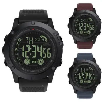 

New Arrival Sport Round Dial Bluetooth Massage Reminder Pedometer Alarm Smart Watch Bracelet