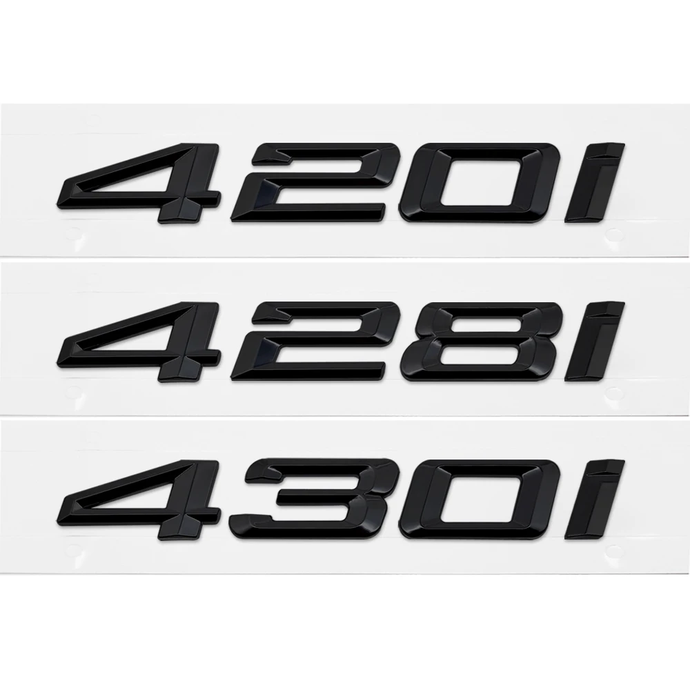 Значок с надписью и номером для автостайлинга BMW 420i 428i 435i 525i 523i 528i X1 M3 E46 E39 F20 740Li