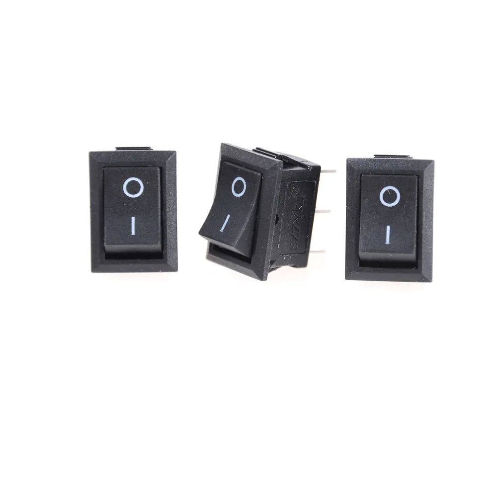 

3pcs/lot 6A/250V 10A/125V SPST 3PIN ON/OFF Boat Rocker Switch 21*15mm