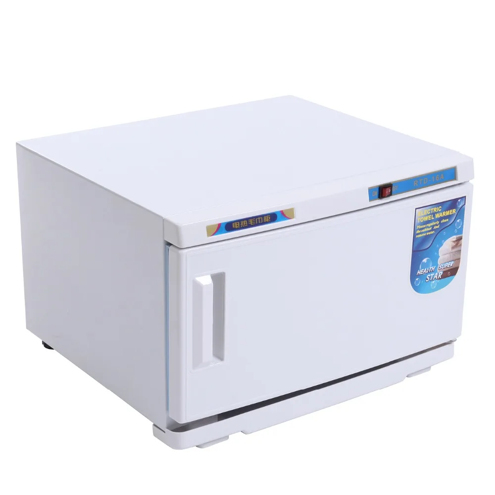 Продажа (Корабль из ЕС) 16L УФ стерилизатор полотенец для лица шкаф дезинфекция горячего полотенца теплее машина спа