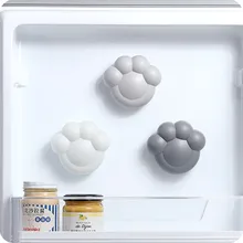 Kawaii Кошачий коготь поглотитель запахов активированный уголь для помещений холодильник с присоской дезодорирующий свежий бамбуковый уголь мешок