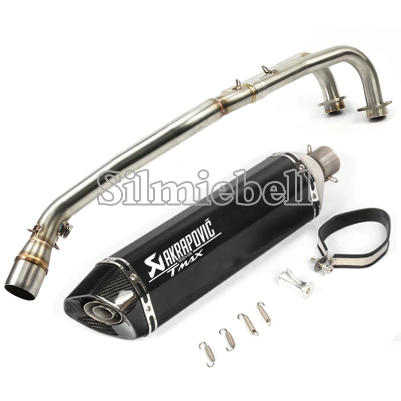 T MAX 530 akrapovic выхлопная труба мотоцикла Escape slip on link для Yamaha TMAX 500 TMAX530 TMAX500 2008