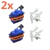 2Pcs SG-50 SG50 5g Mini/Micro Digital Servo 21.5*11.7*25.1mm For RC Airplane Helicopters Aeromodelling Plane Boat RC Cars ► Photo 1/6