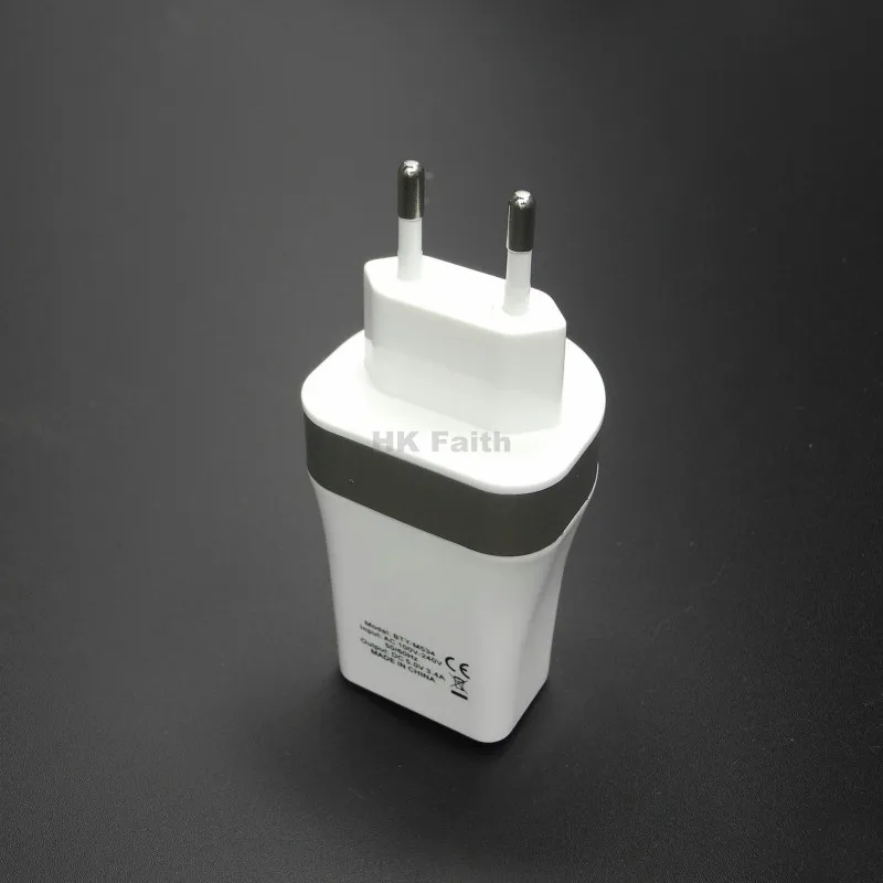 Тройной USB Зарядное устройство 100-240 в EU/US/UK Портативный Зарядное устройство Выход DC 5 V/3.4A 3xusb Зарядное устройство зарядное устройство для мобильных планшетов BTY M534