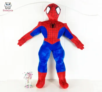 

BOLAFYNIA Children Plush Stuffed Toys spiderman 55cm Baby Kid Toy for Christmas Birthday Gift