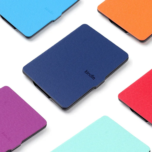 

Ultra Slim Sleep Case for Amazon Kindle Paperwhite 1 2 3 6" Case for Kindle Paperwhite 6 Maymiky Wake Up Case+Film+Stylus Pen