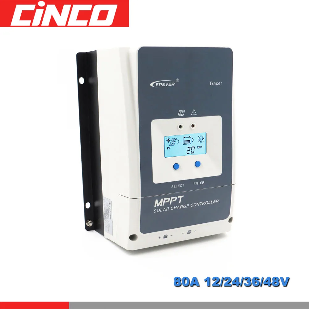 

MPPT Solar Charge Controller 80A Tracer8415AN Tracer8420AN cell battery charger Voltage 8415AN 8420AN tracer PC LCD Regulator
