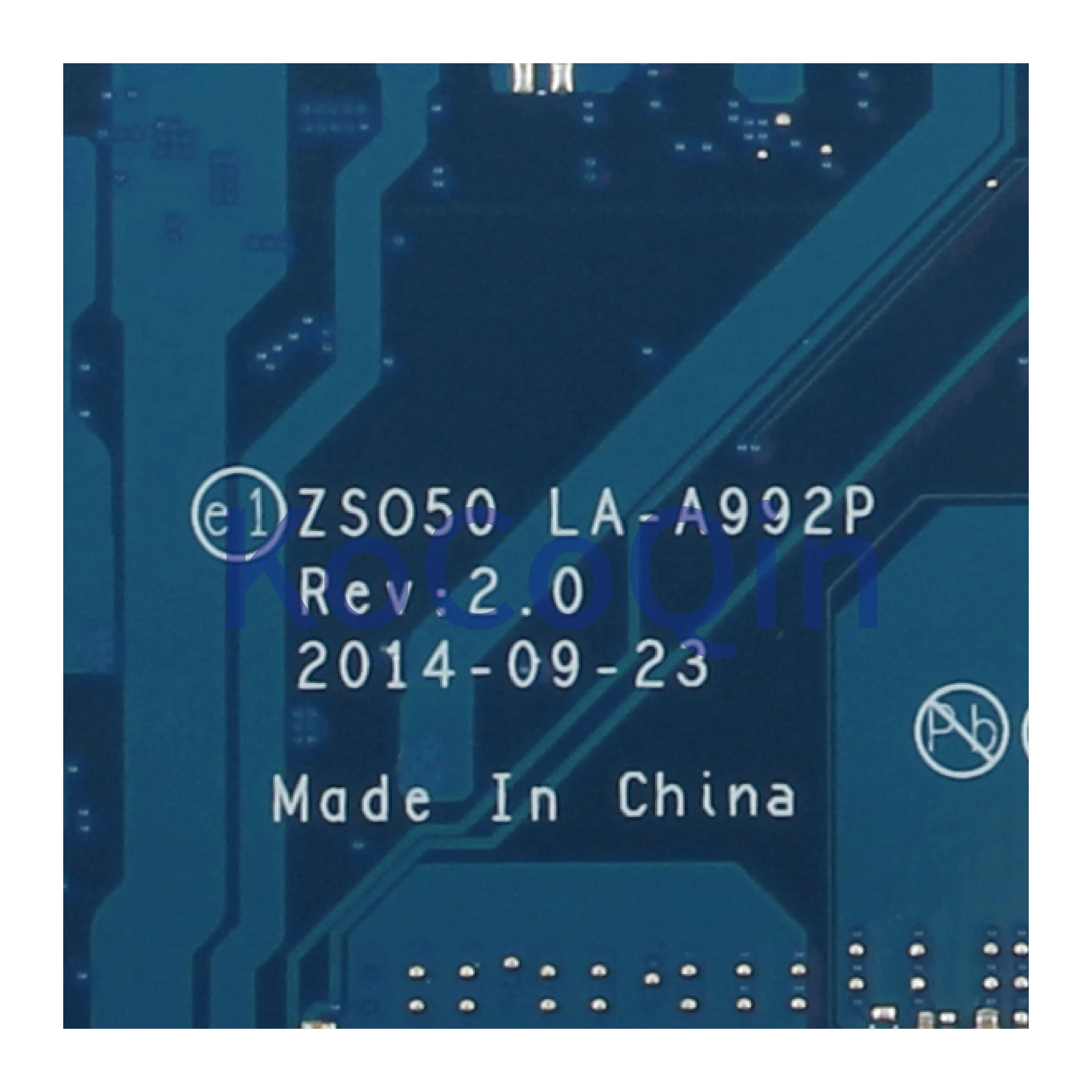  KoCoQin Laptop motherboard For HP Pavilion 15-R 250 G3 Core I3 Mainboard ZS050 LA-A992P 776082-001 