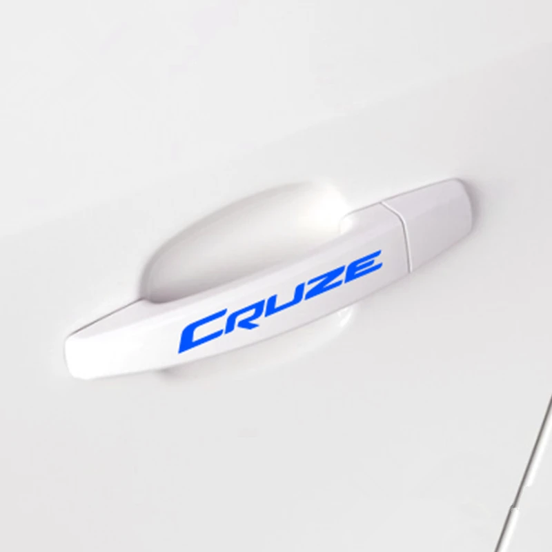 4 Chevy /"CRUZE/" Door Handle Decal Vinyl Sticker